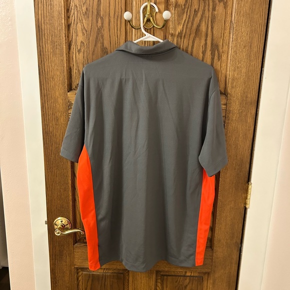 Nike Golf Performance Dri-FIT Gray Polo Shirt XL - Picture 6 of 8